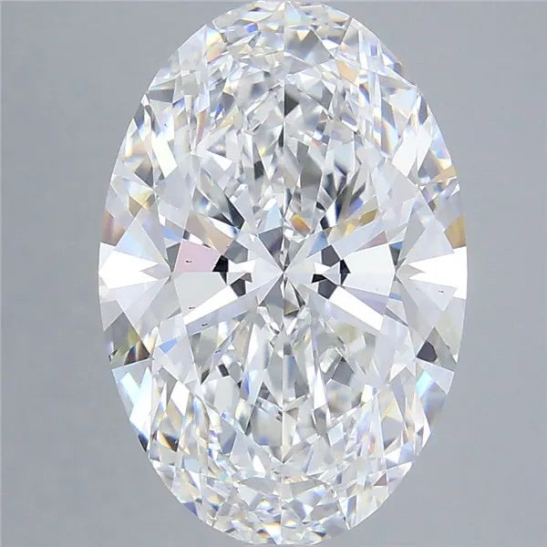 5.60ct Oval Lab Grown Diamond (Colour E, Clarity VS1, IGI Certified)
