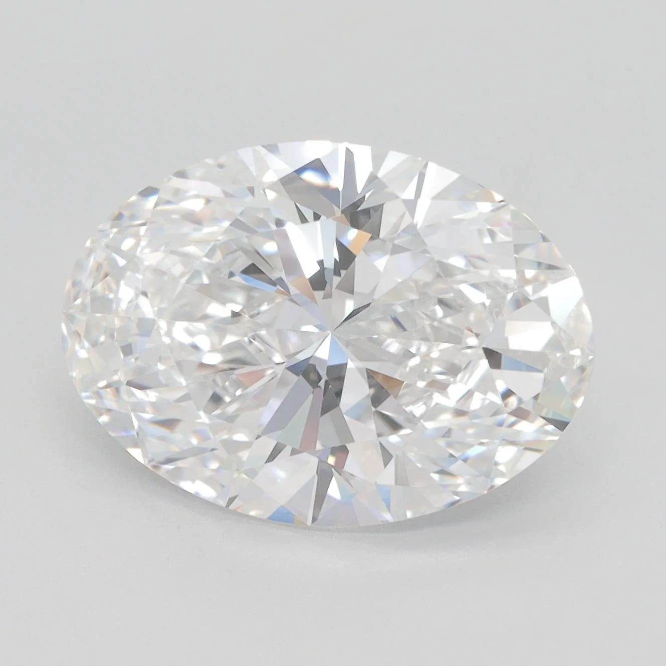 5.60ct Oval Lab Grown Diamond (Colour E, Clarity VVS1, GIA Certified)