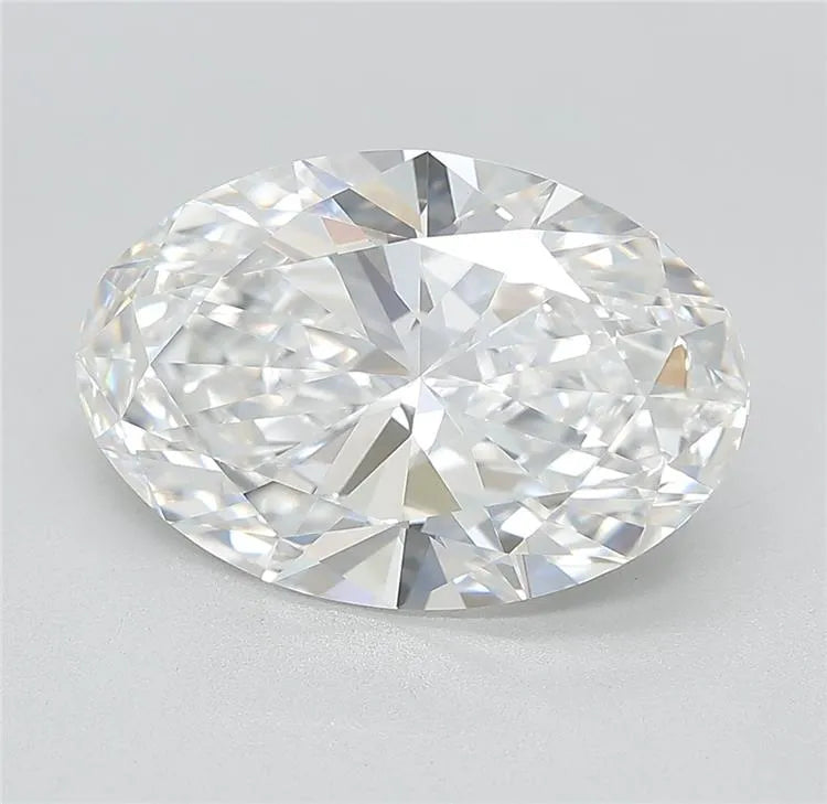5.60ct Oval Lab Grown Diamond (Colour E, Clarity VVS2, Cut EX, IGI Certified)