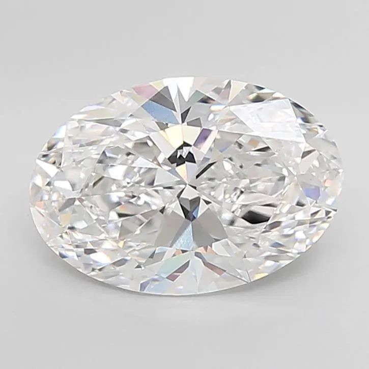 5.60ct Oval Lab Grown Diamond (Colour E, Clarity VVS2, IGI Certified)