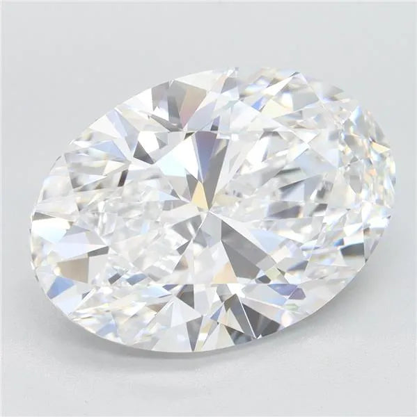5.61ct Oval Lab Grown Diamond (Colour D, Clarity VVS2, GIA Certified)