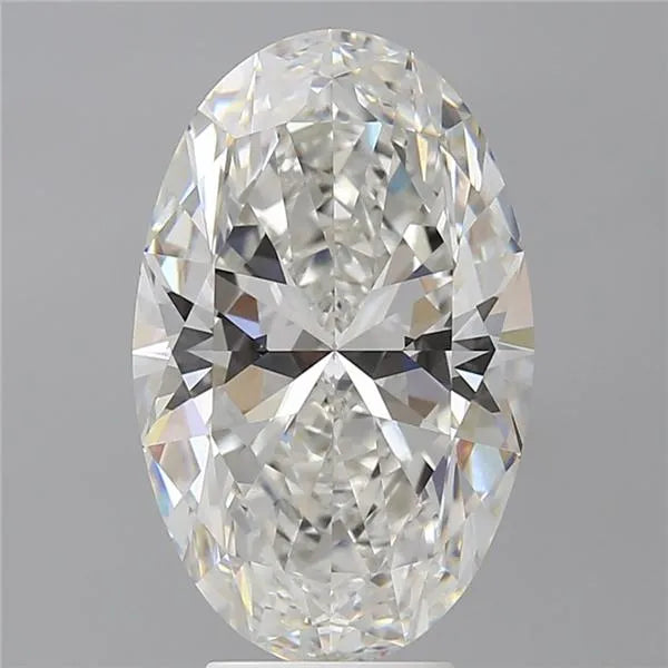 5.61ct Oval Lab Grown Diamond (Colour F, Clarity VVS2, IGI Certified)