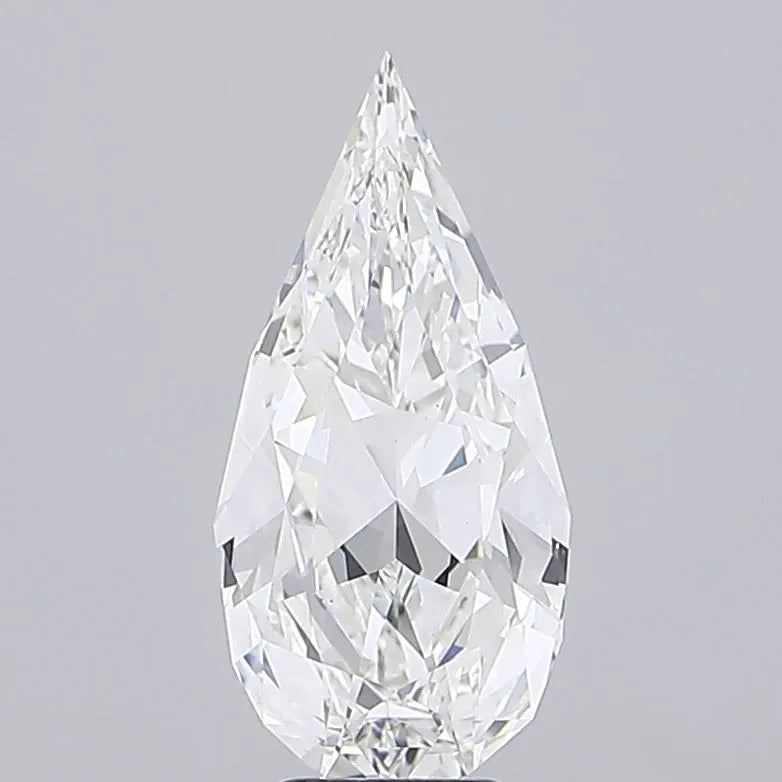 5.61ct Pear Lab Grown Diamond (Colour F, Clarity VS1, IGI Certified)
