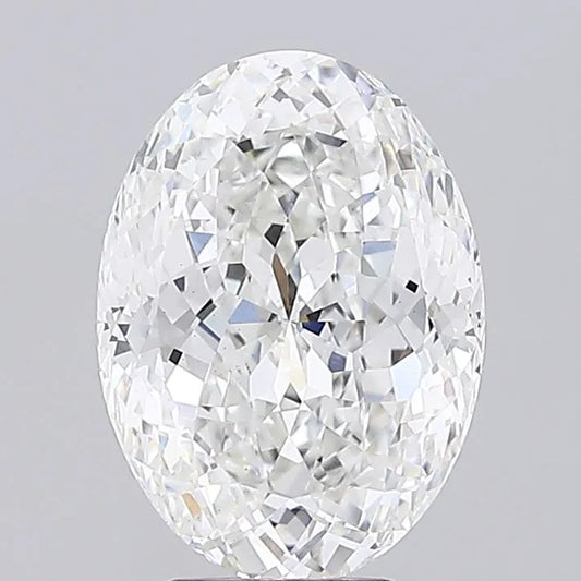 5.65ct Oval Lab Grown Diamond (Colour F, Clarity VS1, IGI Certified)