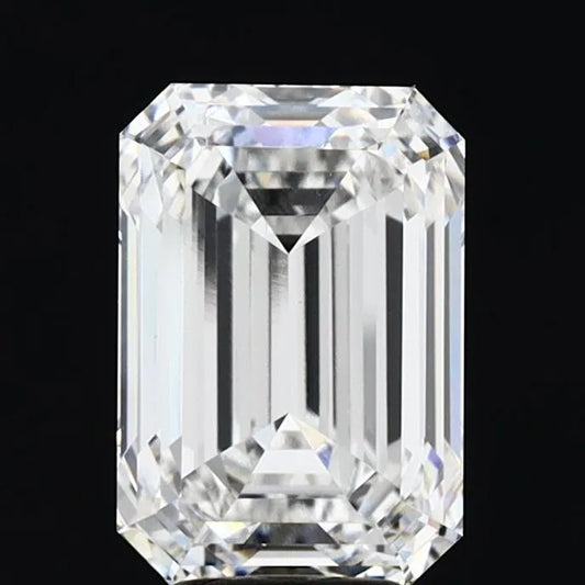 5.66ct Emerald Lab Grown Diamond (Colour E, Clarity VVS1, IGI Certified)