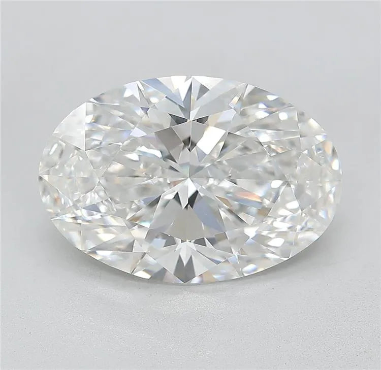 5.67ct Oval Lab Grown Diamond (Colour F, Clarity VVS1, Cut EX, IGI Certified)