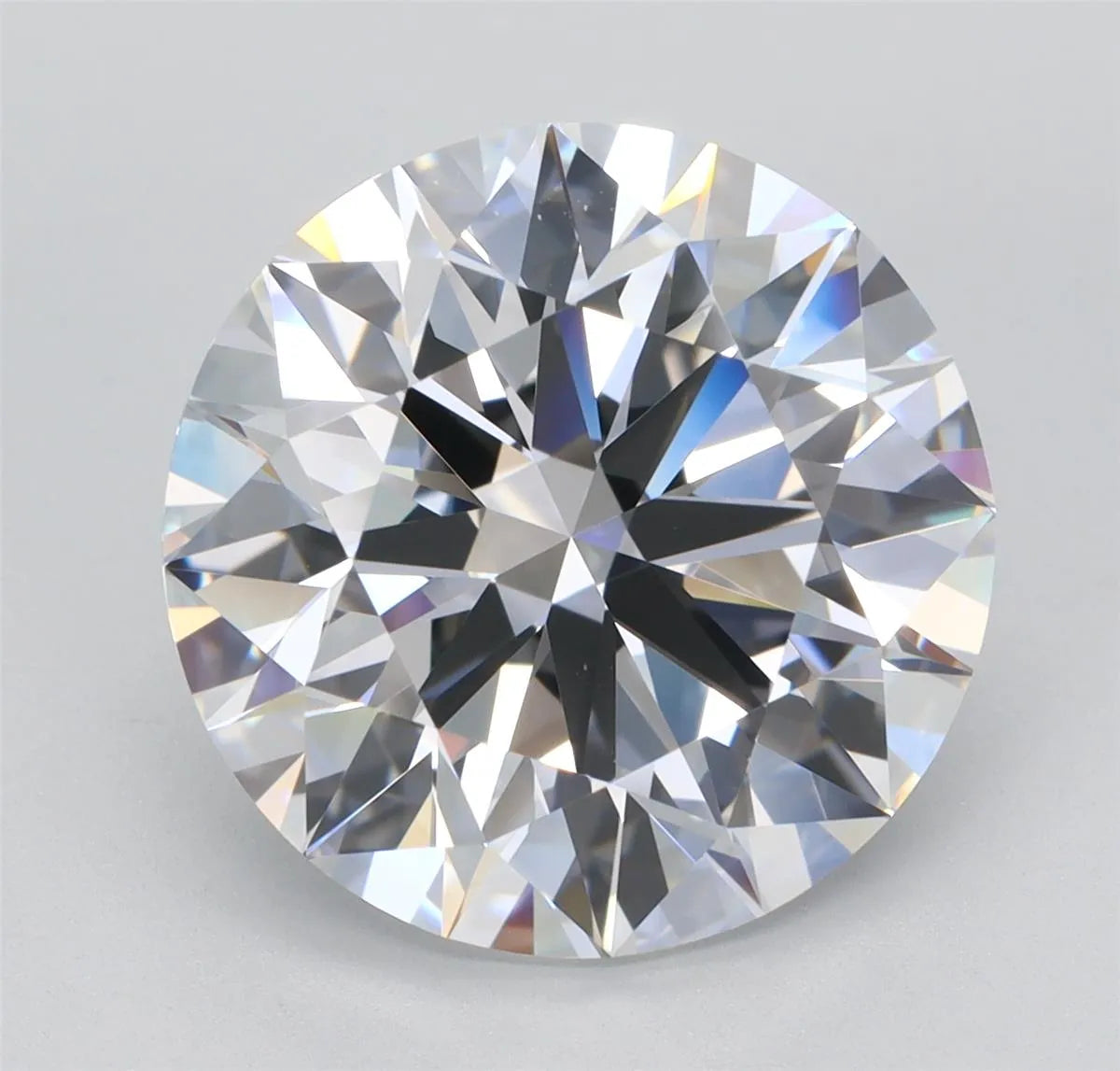 5.68ct Round Lab Grown Diamond (Colour D, Clarity IF, Cut ID, IGI Certified)