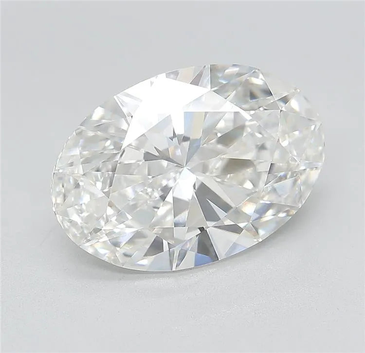 5.70ct Oval Lab Grown Diamond (Colour F, Clarity VVS2, Cut EX, IGI Certified)