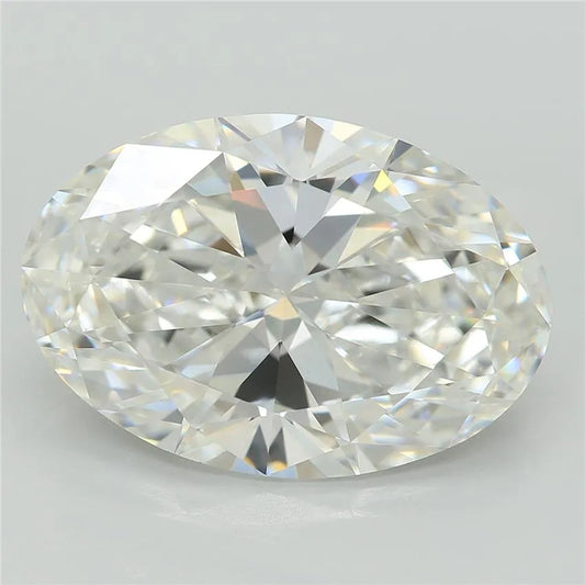 5.72ct Oval Lab Grown Diamond (Colour E, Clarity VVS2, IGI Certified)