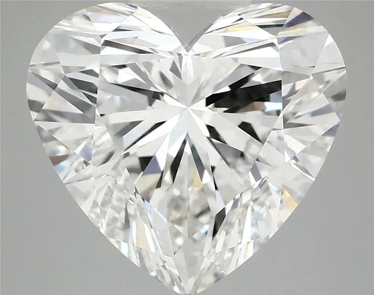 5.74ct Heart Lab Grown Diamond (Colour F, Clarity VVS2, IGI Certified)