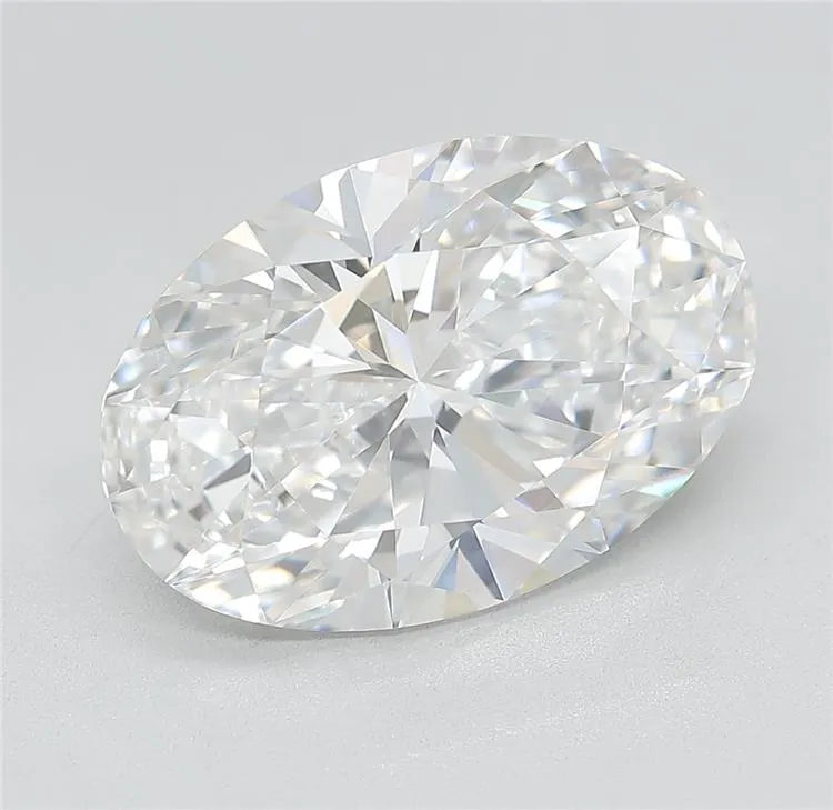 5.82ct Oval Lab Grown Diamond (Colour E, Clarity VVS2, Cut EX, IGI Certified)