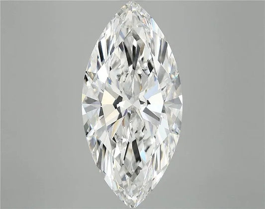 5.86ct Marquise Lab Grown Diamond (Colour F, Clarity VS1, IGI Certified)