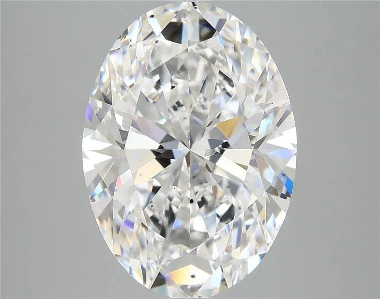 5.90ct Oval Lab Grown Diamond (Colour E, Clarity SI1, IGI Certified)