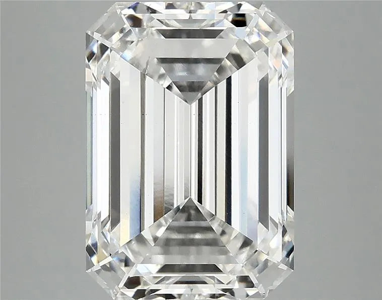5.91ct Emerald Lab Grown Diamond (Colour F, Clarity SI1, IGI Certified)