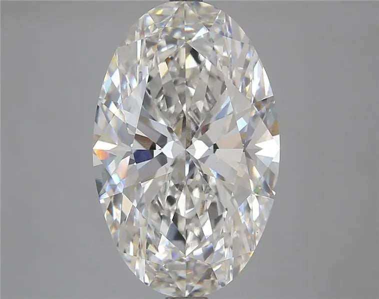 5.91ct Oval Lab Grown Diamond (Colour F, Clarity VS1, IGI Certified)
