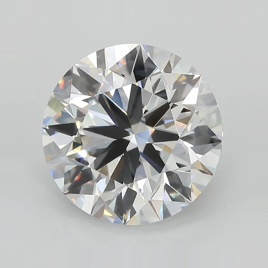 5.91ct Round Lab Grown Diamond (Colour E, Clarity VVS2, Cut ID, IGI Certified)