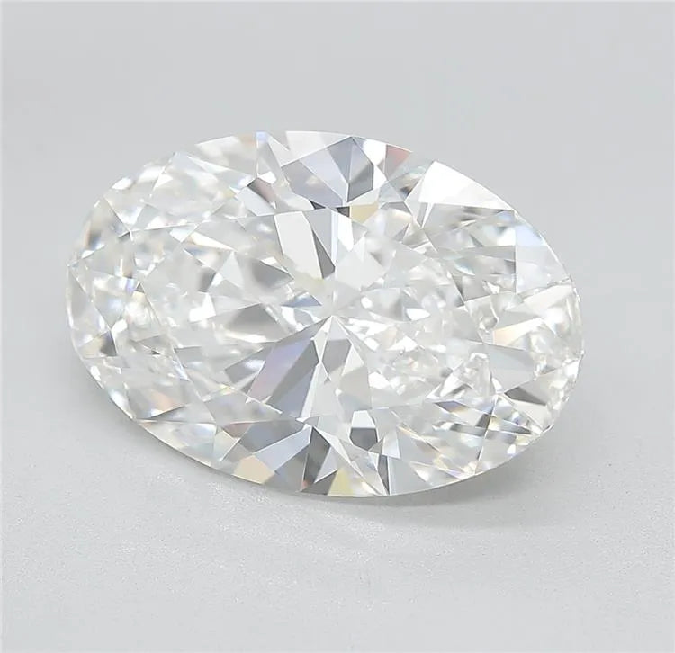 5.92ct Oval Lab Grown Diamond (Colour F, Clarity VVS2, Cut EX, IGI Certified)