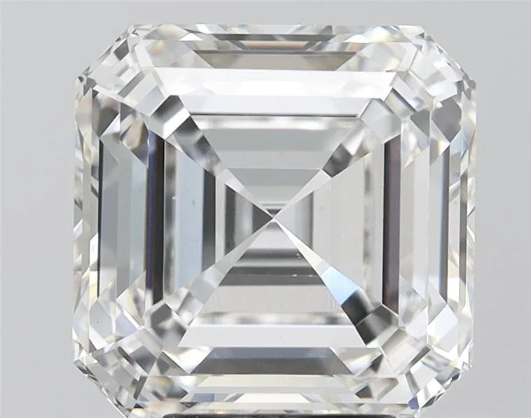 5.92ct Square emerald Lab Grown Diamond (Colour F, Clarity VS1, IGI Certified)