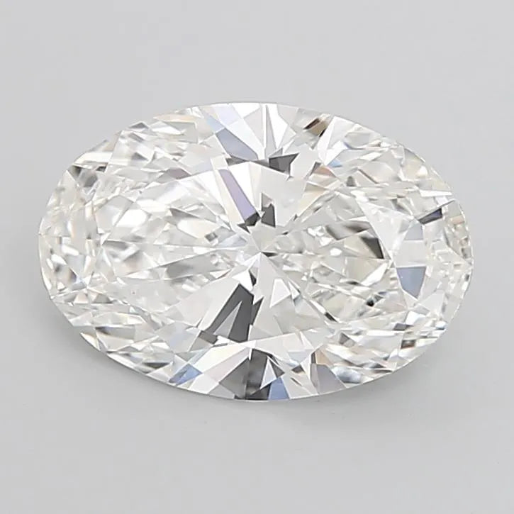 5.94ct Oval Lab Grown Diamond (Colour F, Clarity VVS2, IGI Certified)
