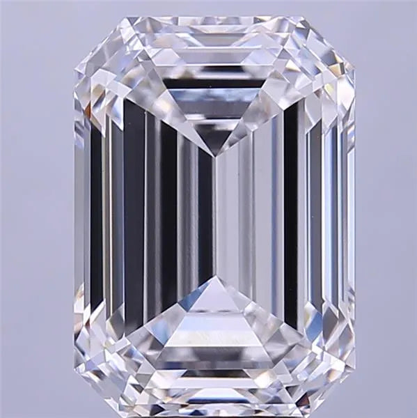 5.97ct Emerald Lab Grown Diamond (Colour E, Clarity VVS1, IGI Certified)