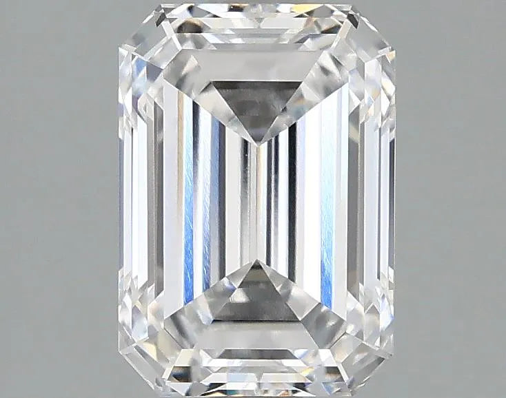 2.04ct Emerald Lab Grown Diamond (Colour D, Clarity VVS1, IGI Certified)