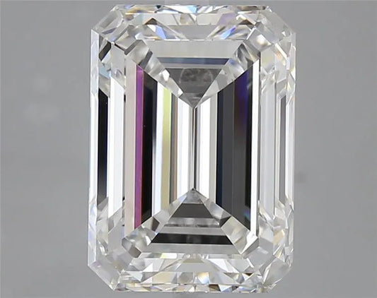 5.02ct Emerald Lab Grown Diamond (Colour E, Clarity VVS1, IGI Certified)