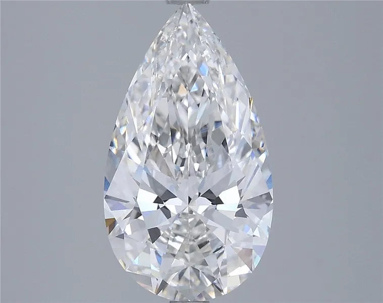 3.01ct Pear Lab Grown Diamond (Colour E, Clarity VVS2, IGI Certified)