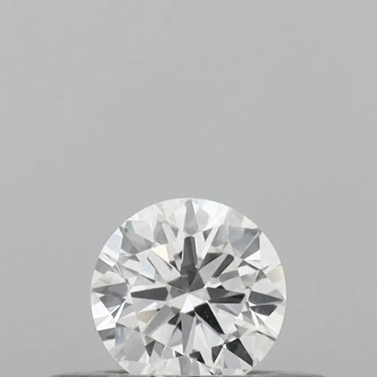 0.18ct Round Lab Grown Diamond (Colour E, Clarity VS1, Cut EX, IGI Certified)