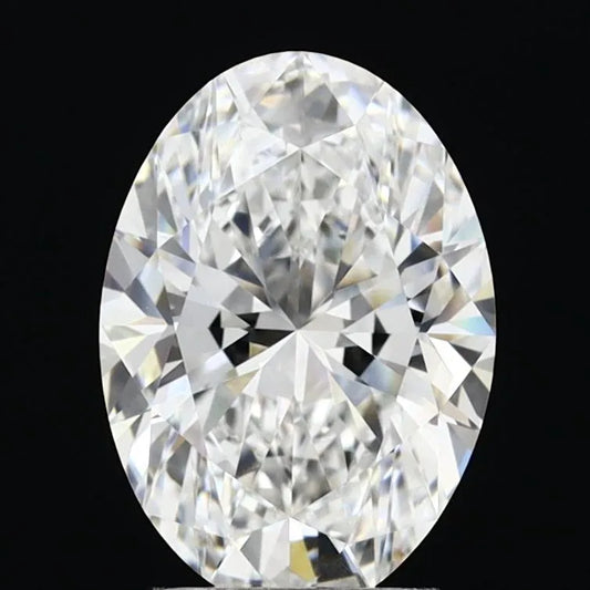 2.89ct Oval Lab Grown Diamond (Colour E, Clarity VVS2, IGI Certified)
