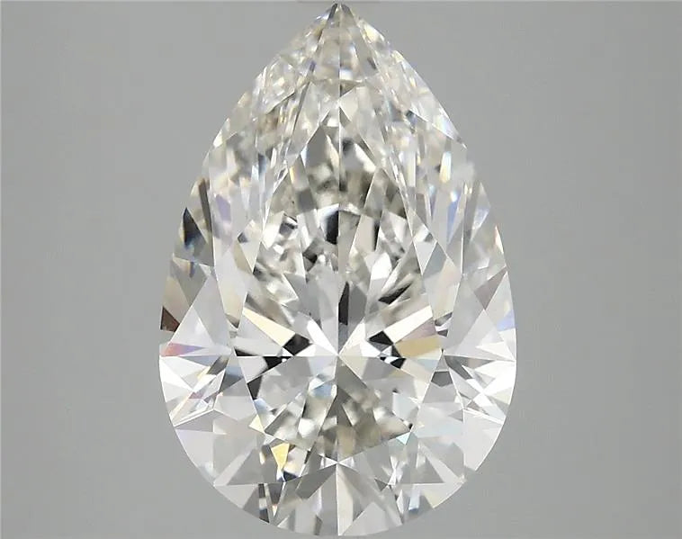 4.09ct Pear Lab Grown Diamond (Colour G, Clarity VVS2, IGI Certified)