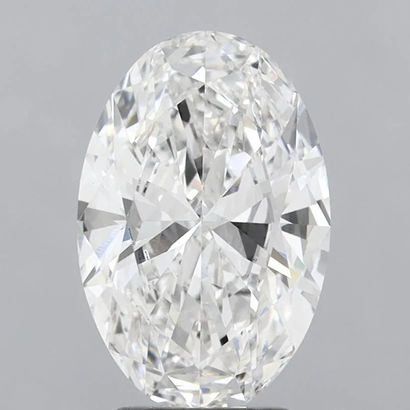 2.92ct Oval Lab Grown Diamond (Colour E, Clarity VS1, IGI Certified)