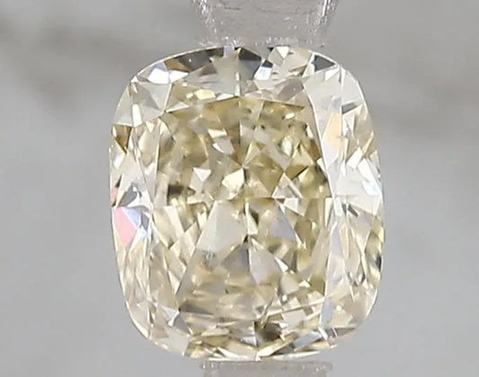 1.02ct Cushion modified Lab Grown Diamond (Colour Fancy Yellow, Clarity SI1, IGI Certified)