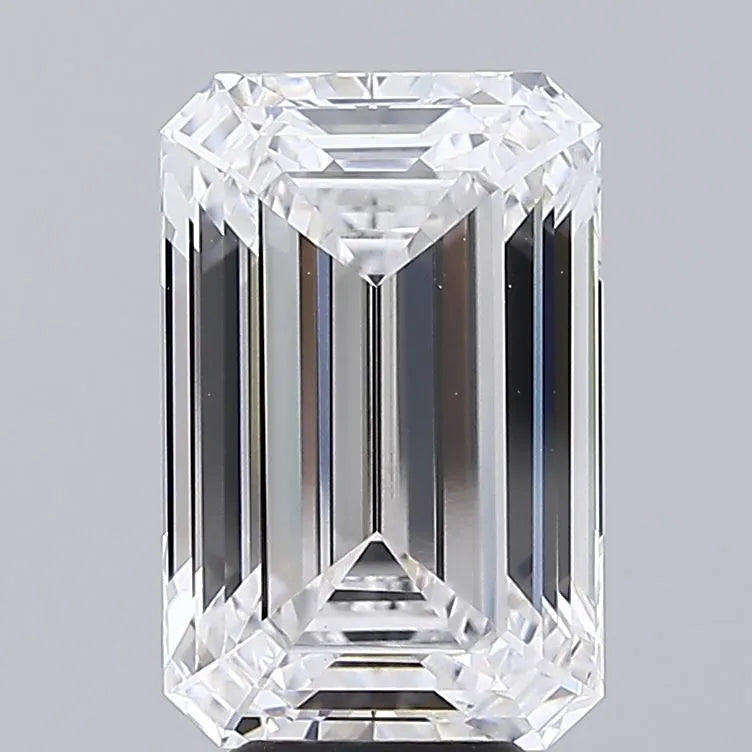 6.00ct Emerald Lab Grown Diamond (Colour D, Clarity VVS2, IGI Certified)