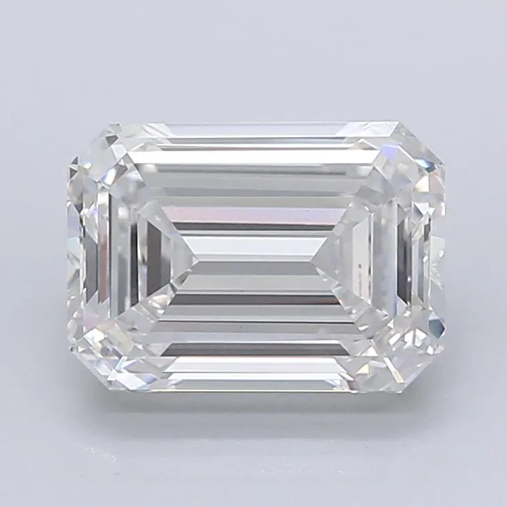 6.00ct Emerald Lab Grown Diamond (Colour E, Clarity VVS2, IGI Certified)