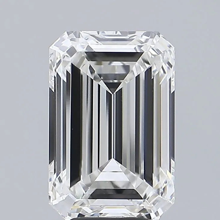 6.00ct Emerald Lab Grown Diamond (Colour F, Clarity VVS2, IGI Certified)