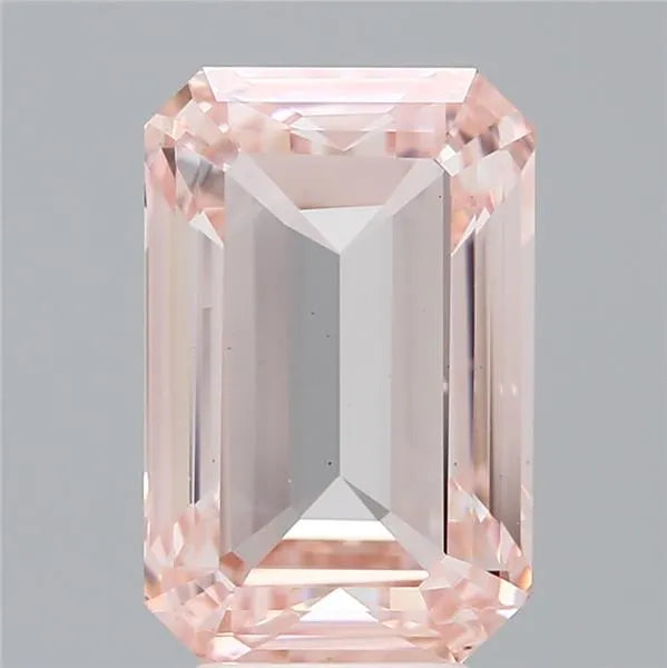 6.00ct Emerald Lab Grown Diamond (Colour Fancy Intense Pink, Clarity VS2, IGI Certified)