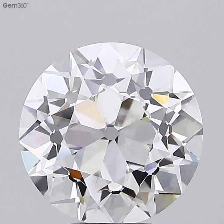 6.00ct European cut Lab Grown Diamond (Colour E, Clarity VS1, IGI Certified)