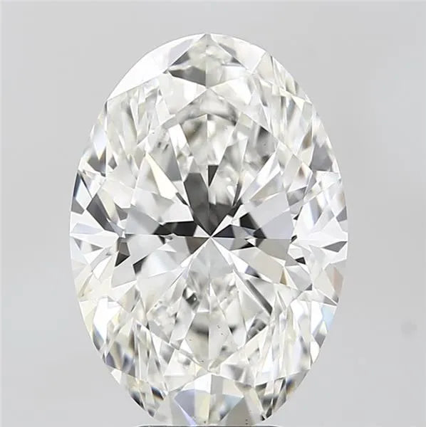6.00ct Oval Lab Grown Diamond (Colour G, Clarity VS1, IGI Certified)