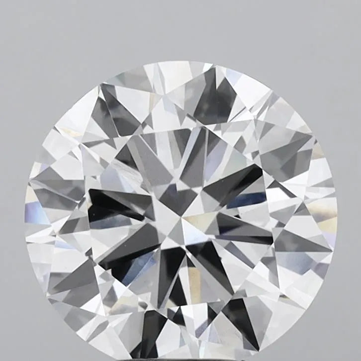 6.00ct Round Lab Grown Diamond (Colour D, Clarity VVS2, Cut EX, IGI Certified)