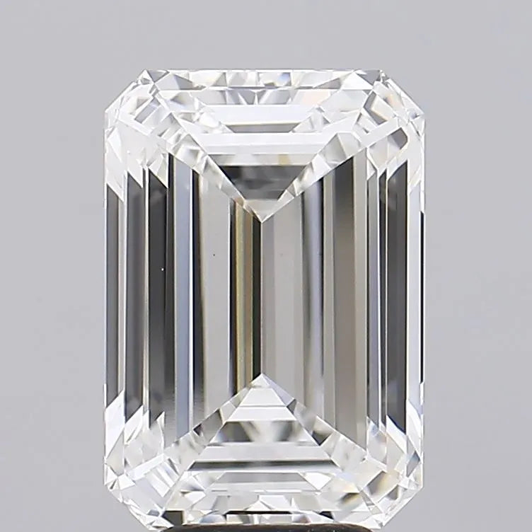6.01ct Emerald Lab Grown Diamond (Colour F, Clarity VVS2, IGI Certified)