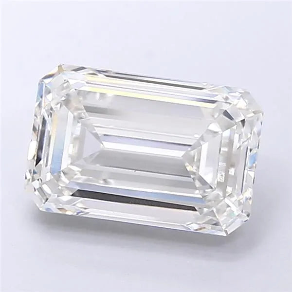 6.01ct Emerald Lab Grown Diamond (Colour G, Clarity VVS1, IGI Certified)