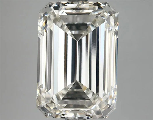 6.01ct Emerald Lab Grown Diamond (Colour G, Clarity VVS2, IGI Certified)