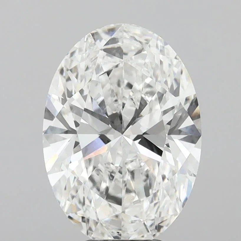 6.01ct Oval Lab Grown Diamond (Colour E, Clarity VVS2, IGI Certified)