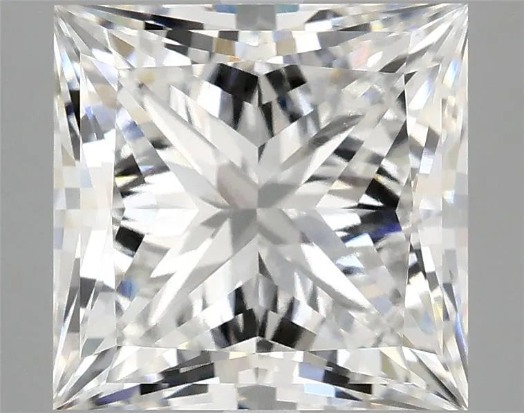 6.01ct Princess Lab Grown Diamond (Colour E, Clarity VVS2, IGI Certified)