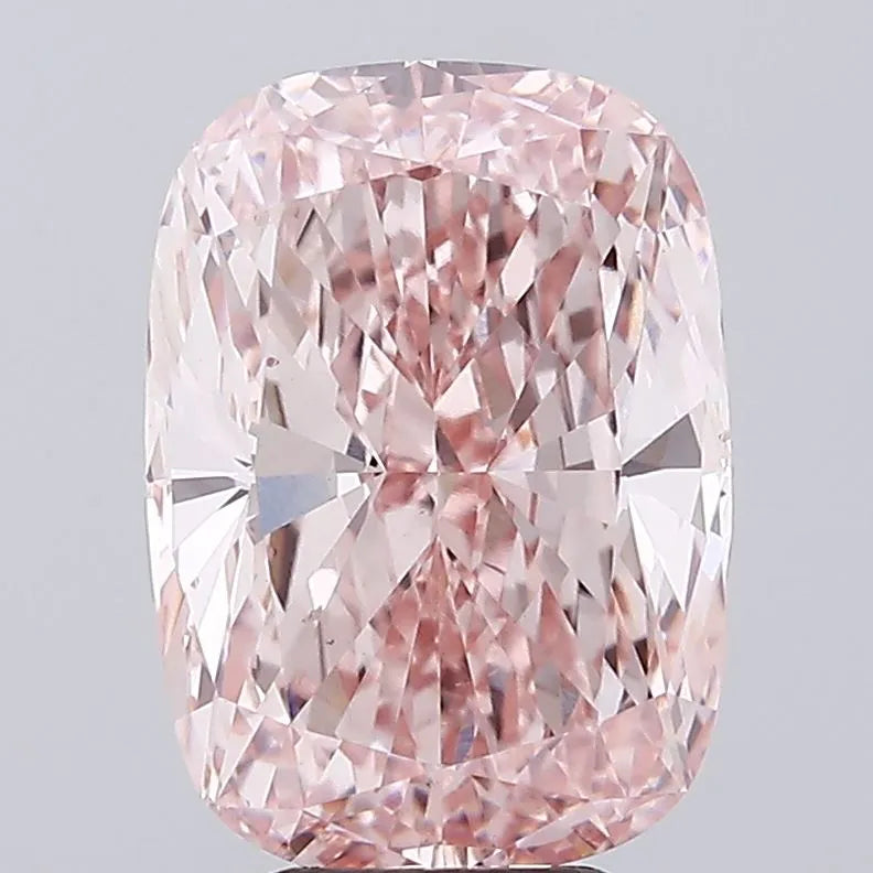 6.02ct Cushion modified Lab Grown Diamond (Colour Fancy Intense Pink, Clarity VS1, IGI Certified)