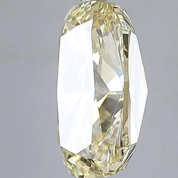 6.02ct Cushion modified Lab Grown Diamond (Colour Fancy Intense Yellow, Clarity VS2, IGI Certified)
