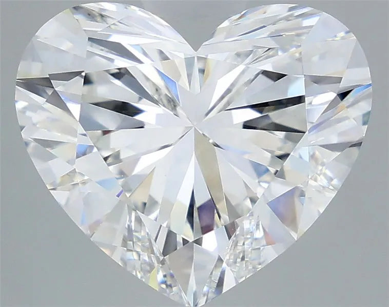 6.02ct Heart Lab Grown Diamond (Colour F, Clarity VVS2, IGI Certified)