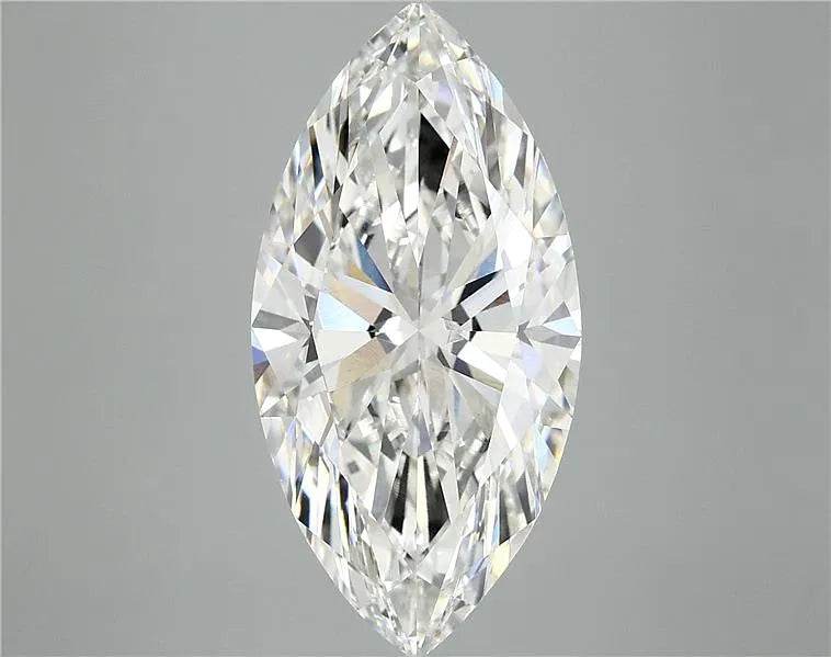 6.02ct Marquise Lab Grown Diamond (Colour F, Clarity VVS2, IGI Certified)