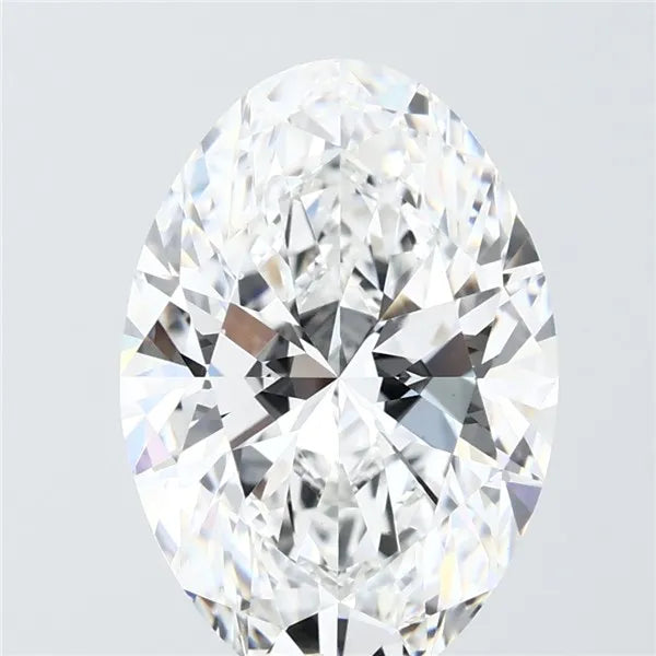 6.02ct Oval Lab Grown Diamond (Colour E, Clarity VVS2, IGI Certified)