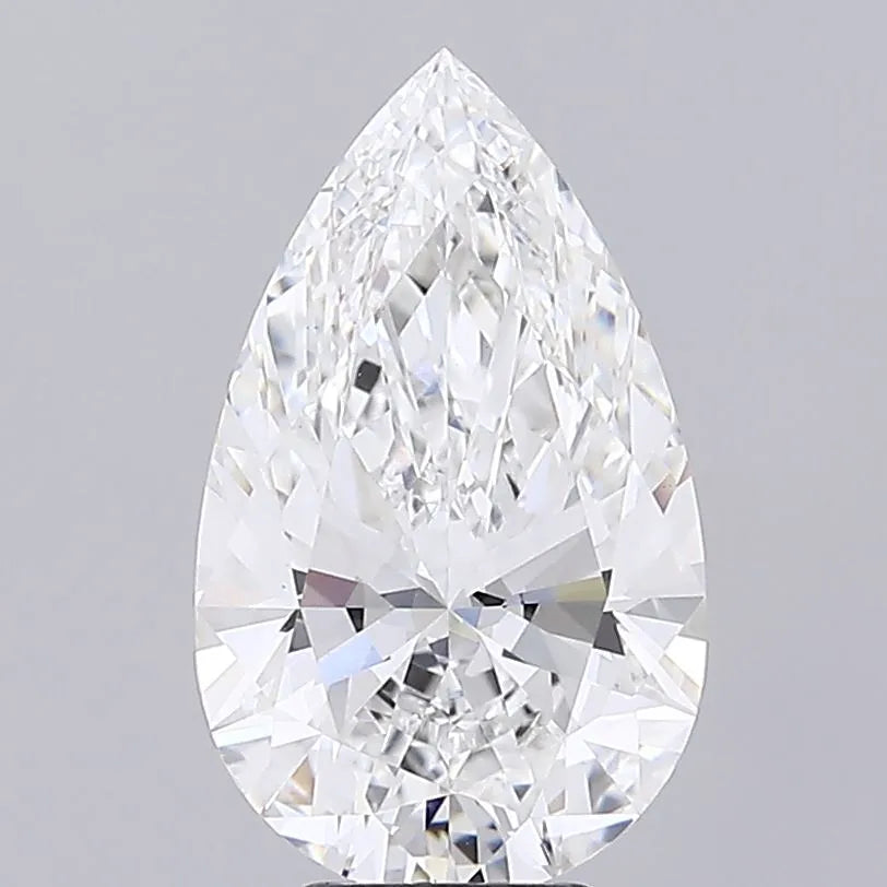 6.02ct Pear Lab Grown Diamond (Colour F, Clarity VVS2, IGI Certified)